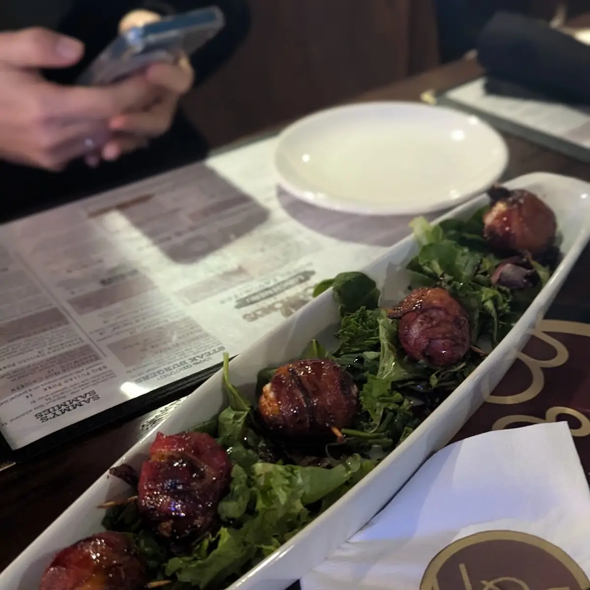 Bacon Wrapped Dates
