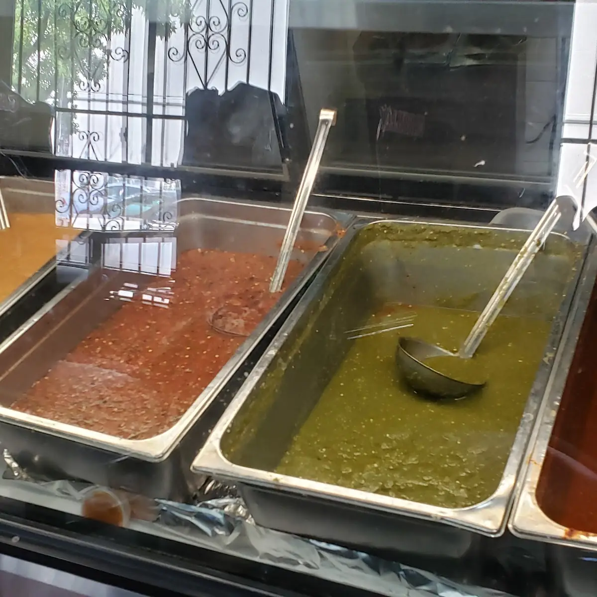 Different Sauces from Mild to Extremely Spicy