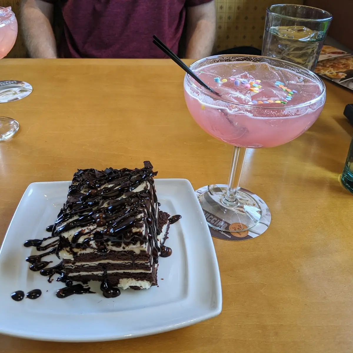 Chocolate Brownie Lasagna
