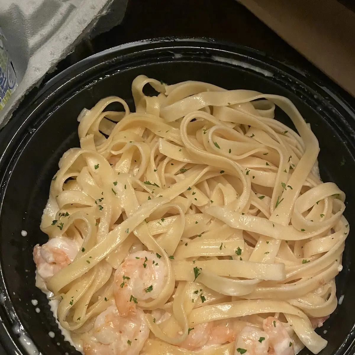 Shrimp Alfredo