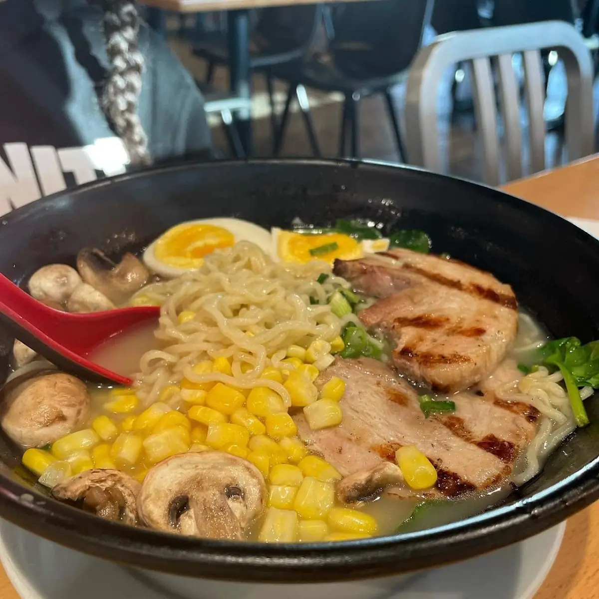 Pork Belly Ramen Noodle Soup