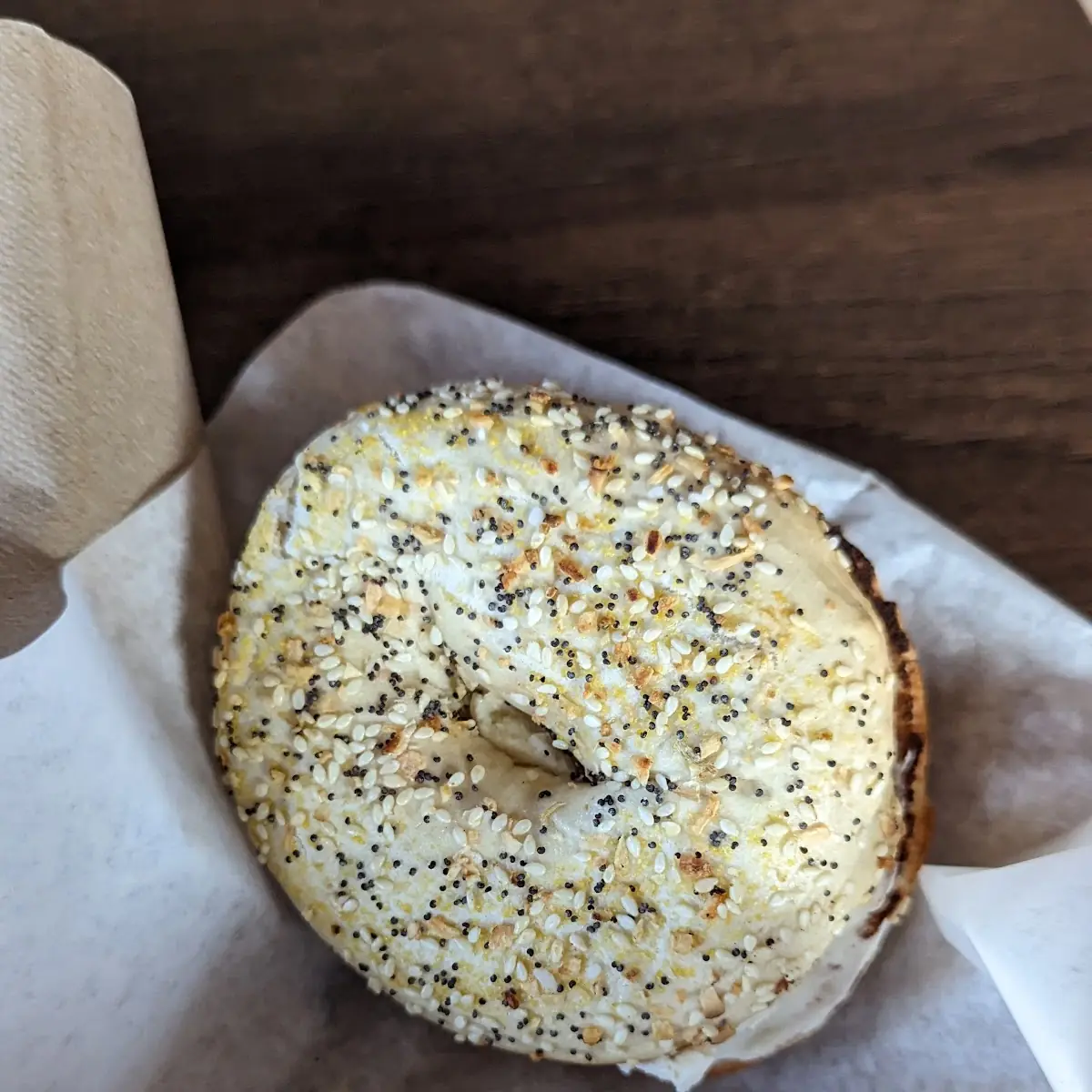 Everything Bagel with Cream Cheese