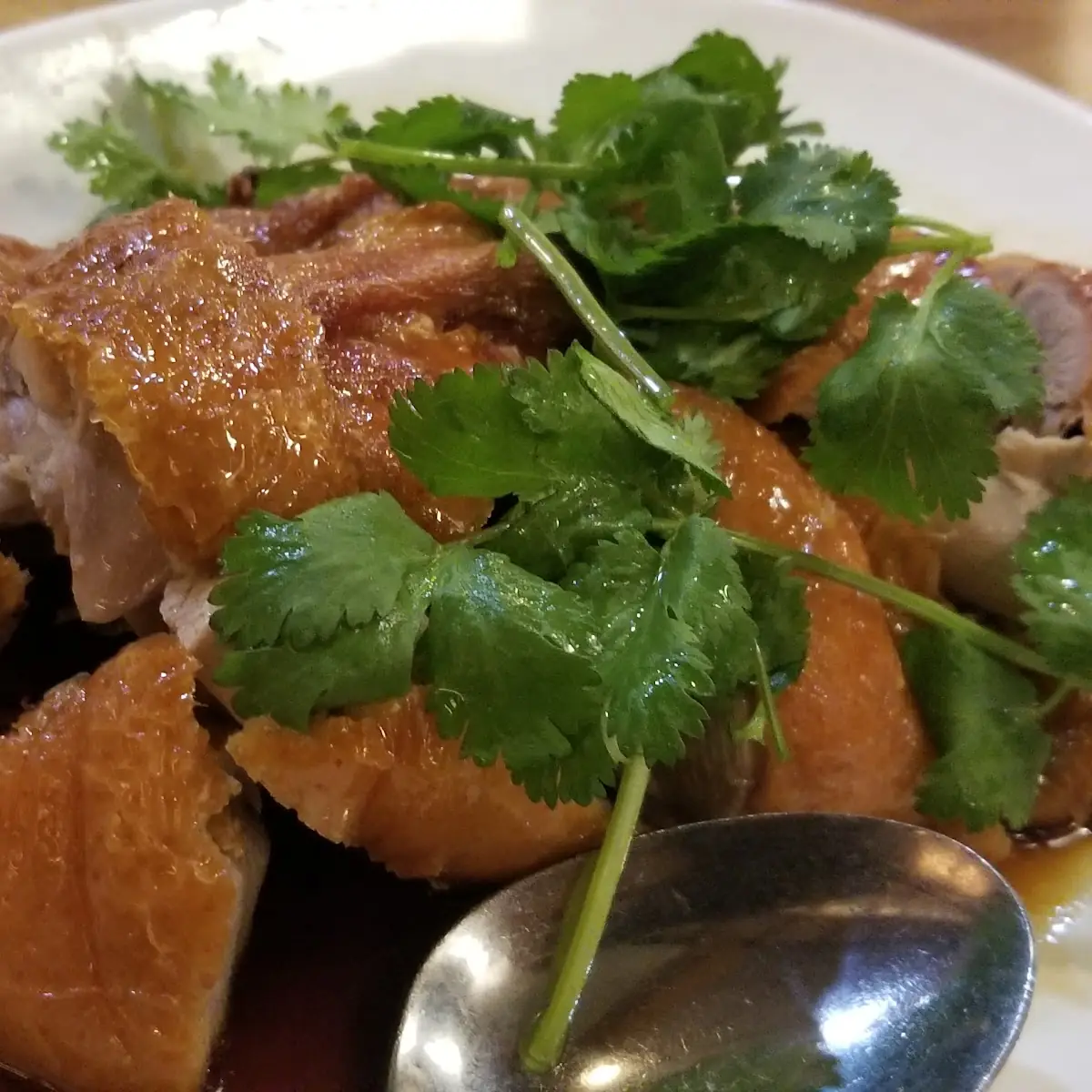 Crispy Duck with Gravy Sauce