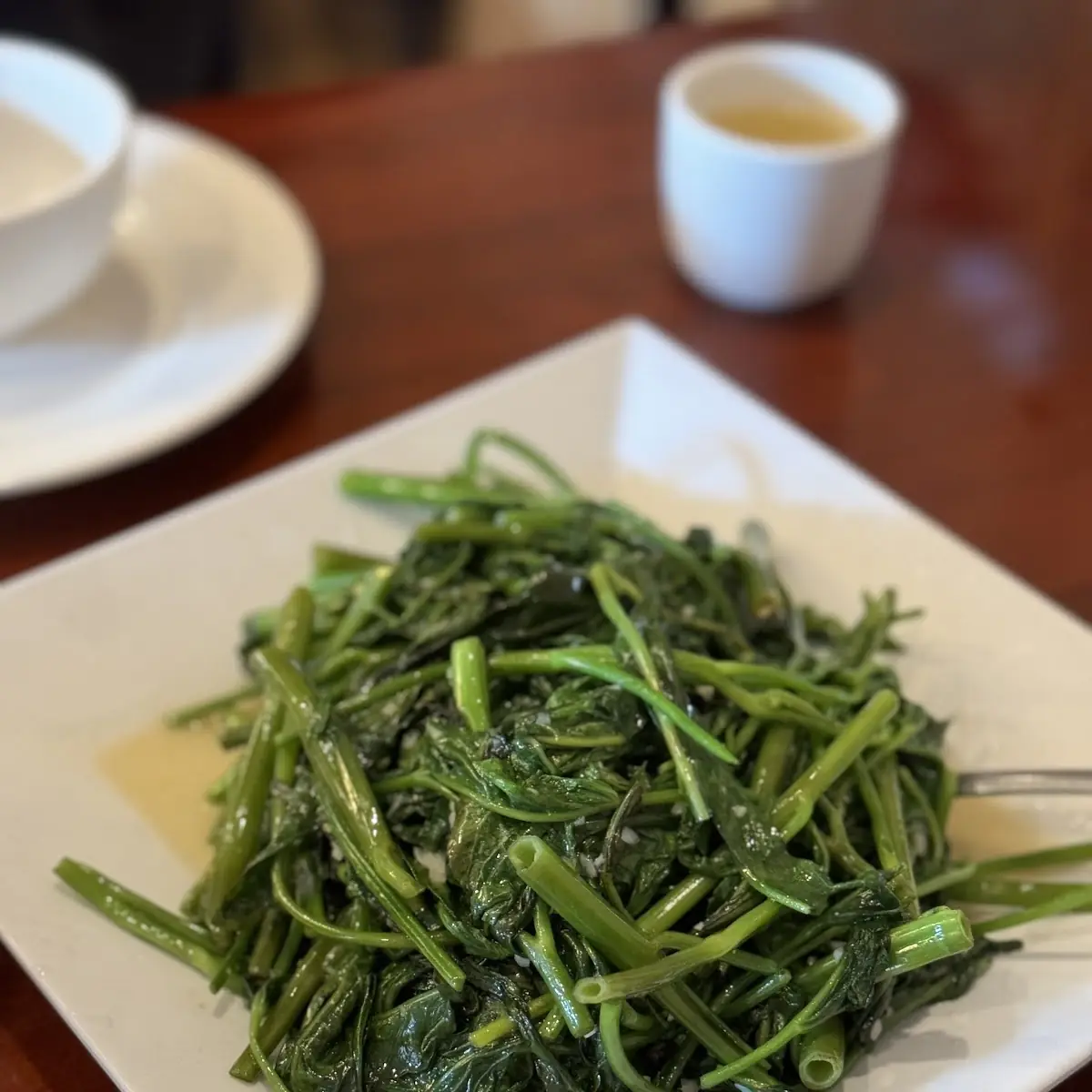 Snow Pea Leaves