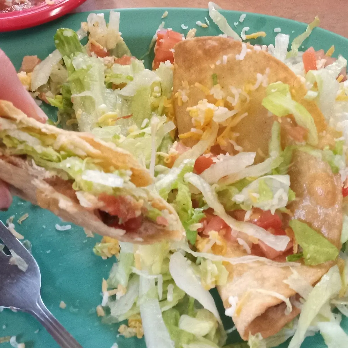 Crispy Chicken Tacos on a Tuesday