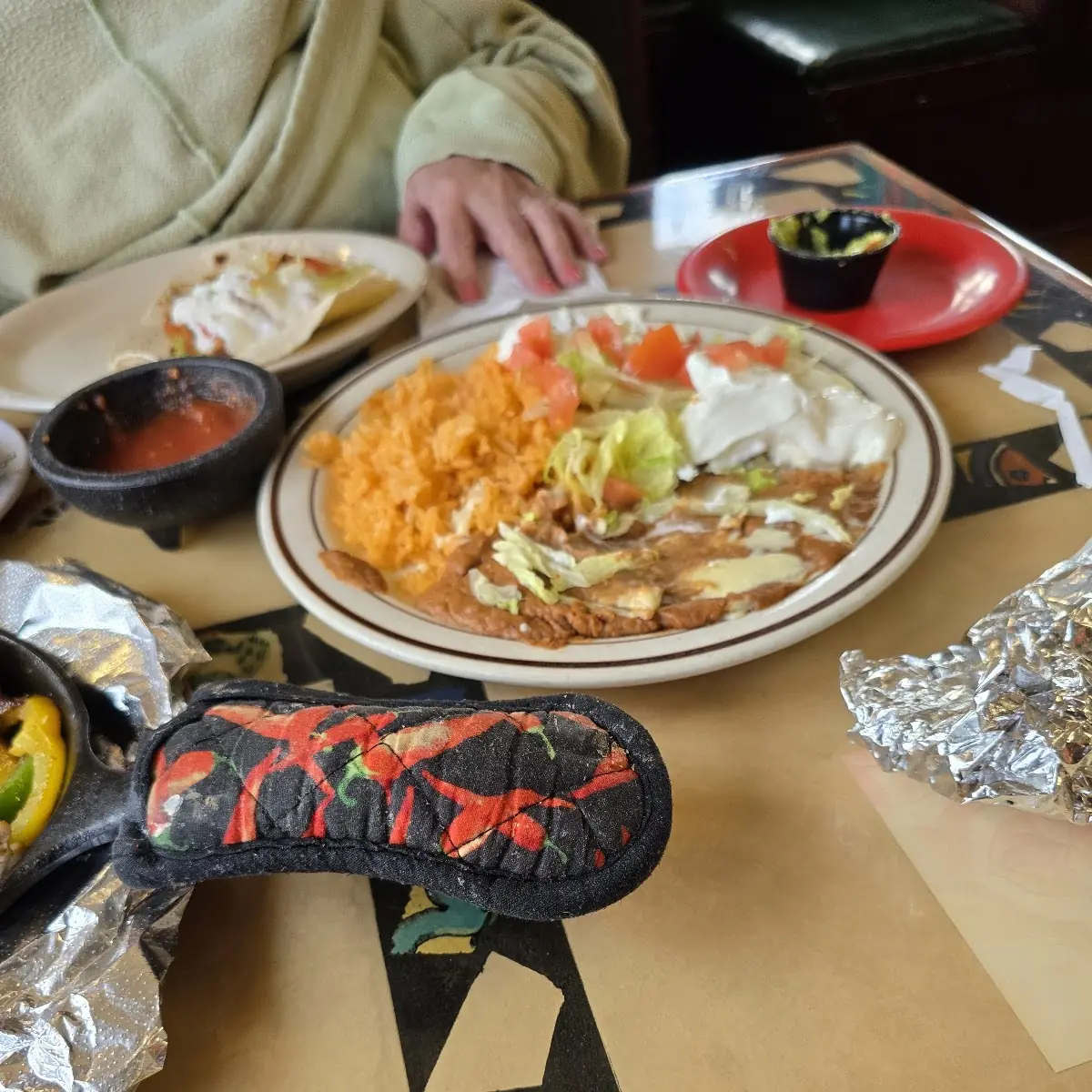 Chicken and Shrimp Fajitas
