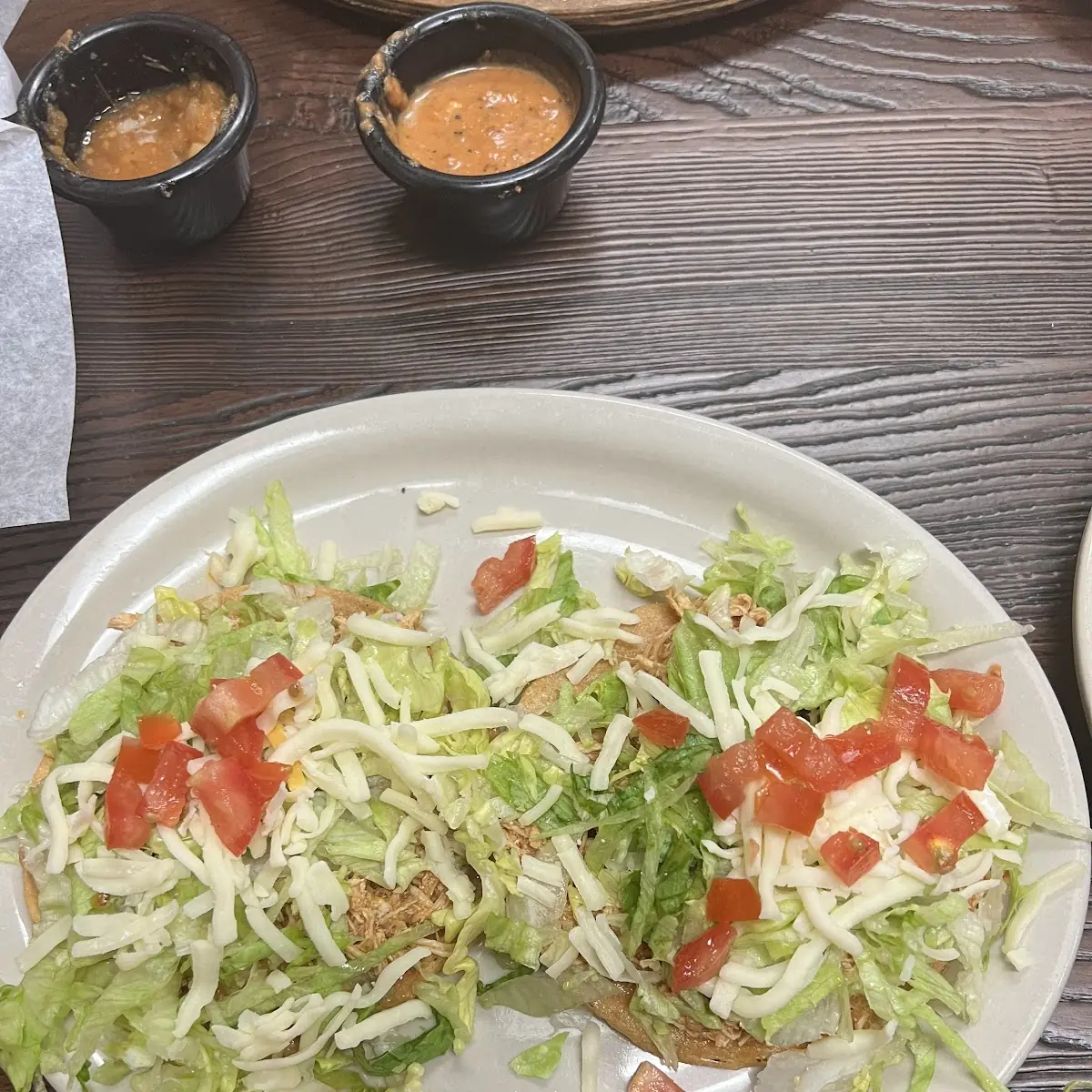 Shredded Chicken Chalupas