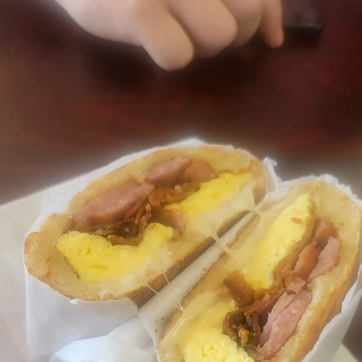 Sausage Egg Bacon and Cheese