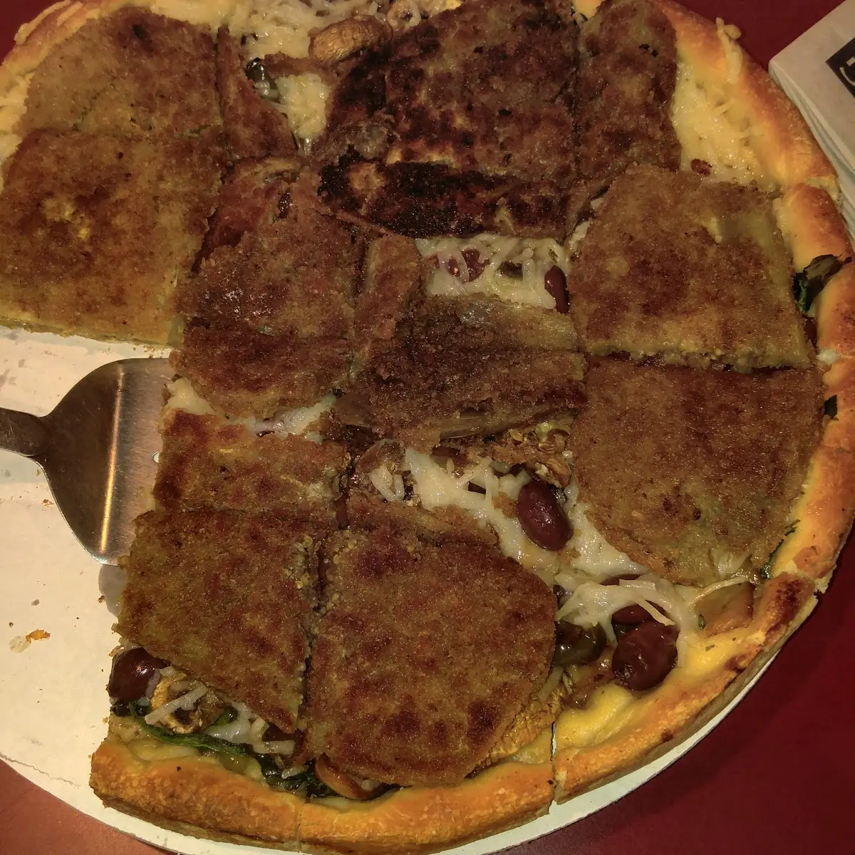 Veggie Pizza with Vegan Cheese