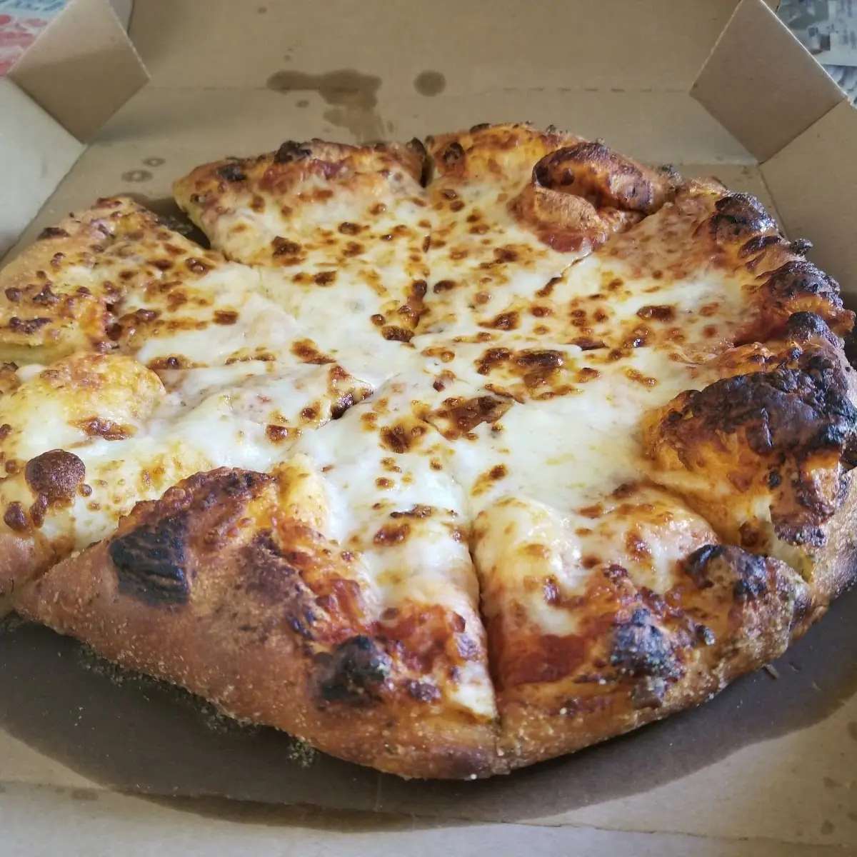 Poorly Made Cheese Pizza