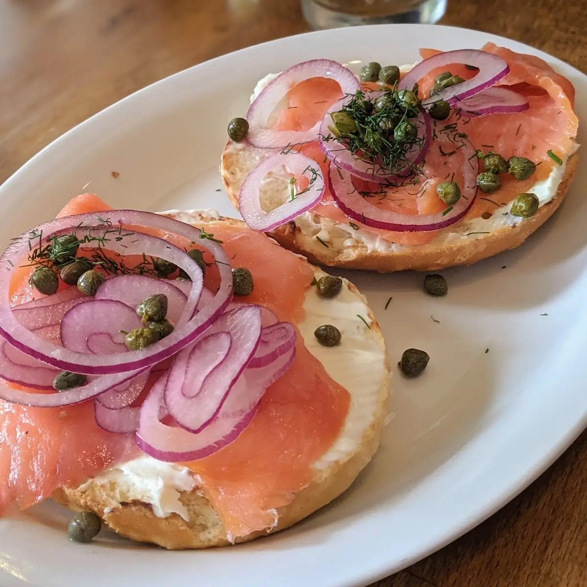Open-Faced Smoked Salmon