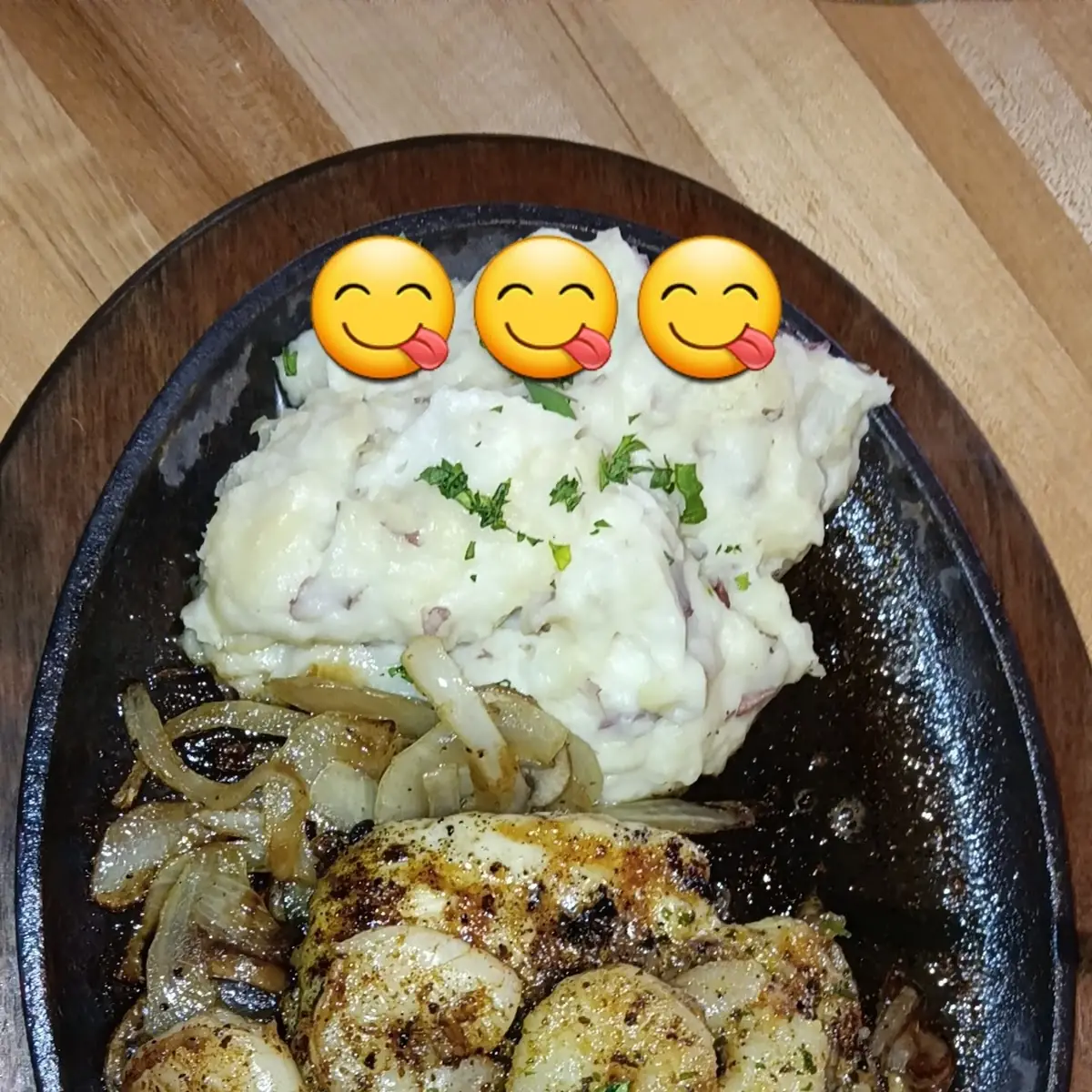 Shrimp 'N Parmesan Sirloin