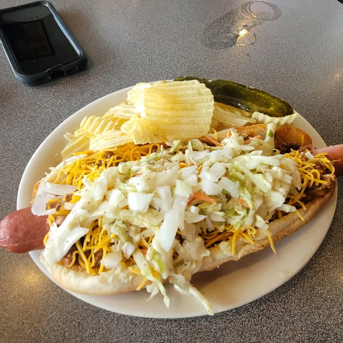 Foot Long Hot Dog