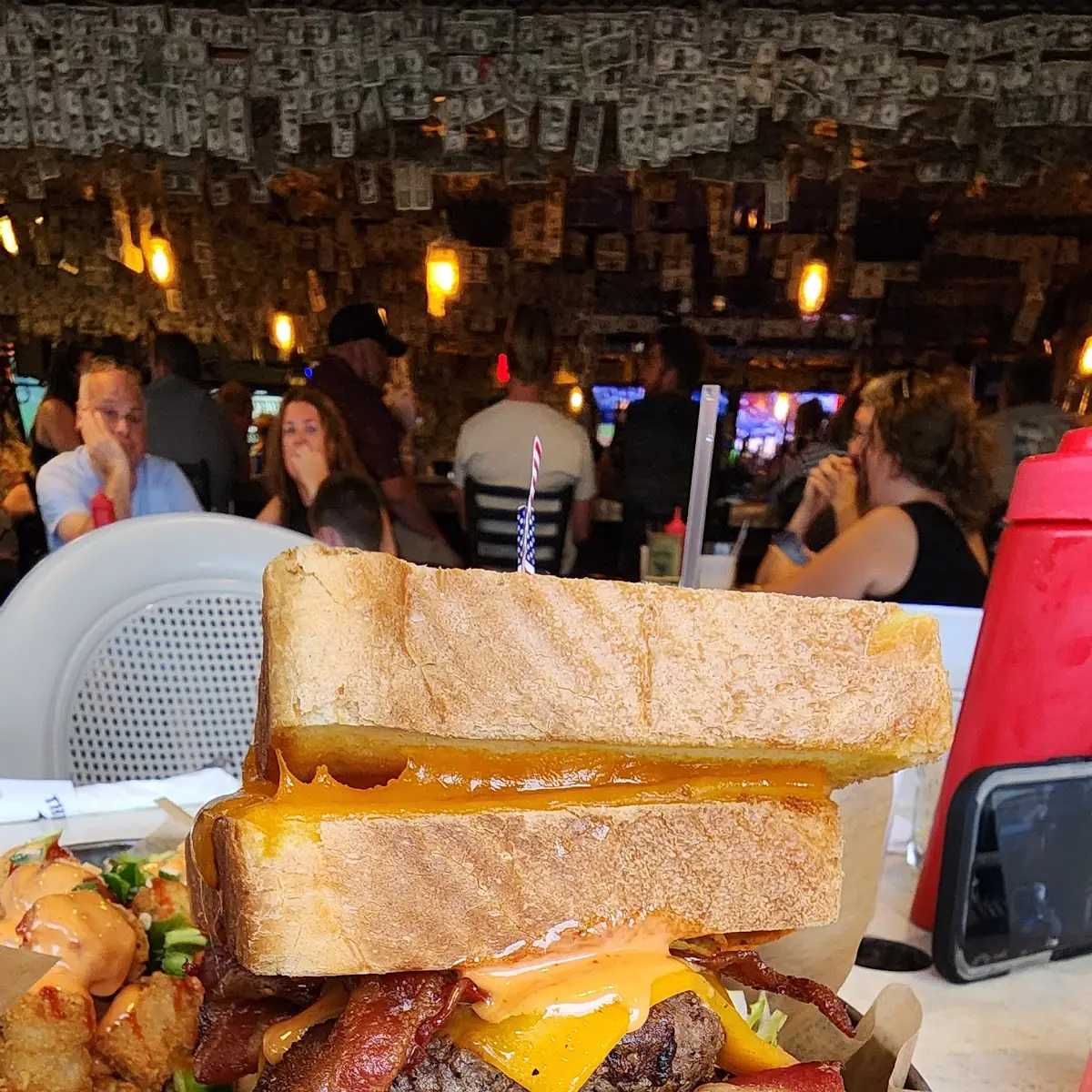 Goat Melt Burger