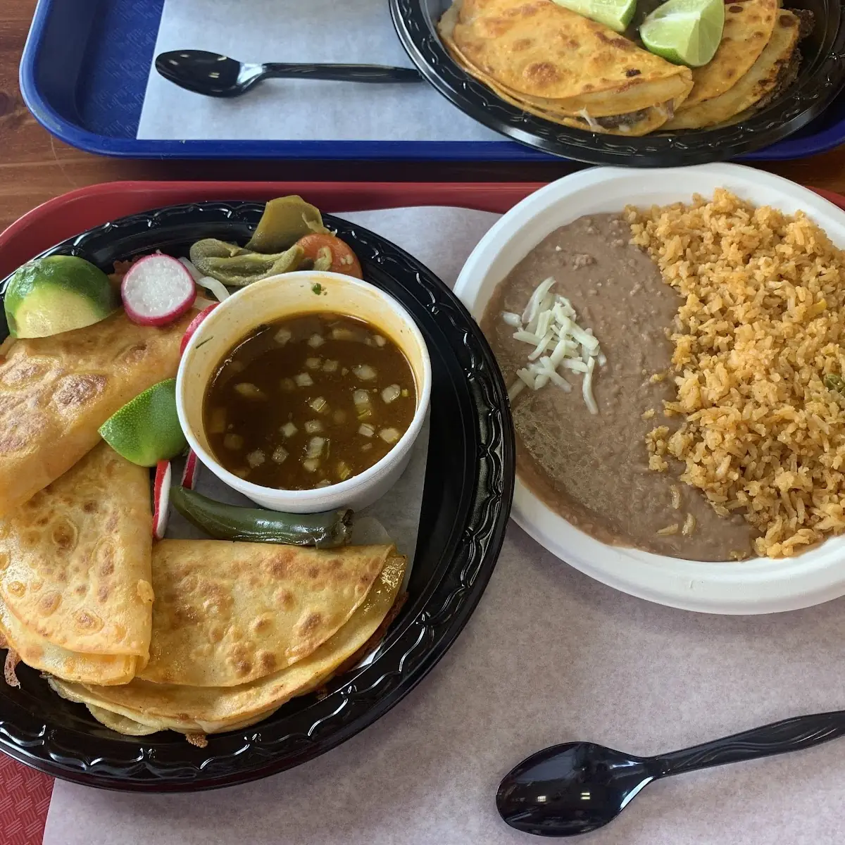 Quesa Birrias Rice & Beans