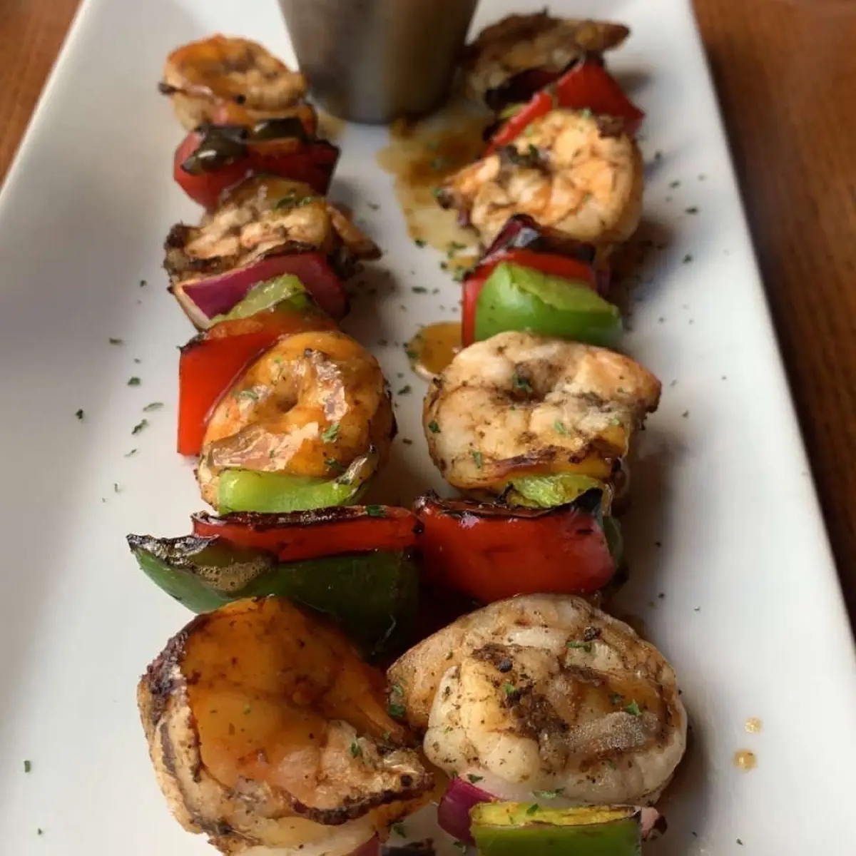 Jerk Shrimp Skewers