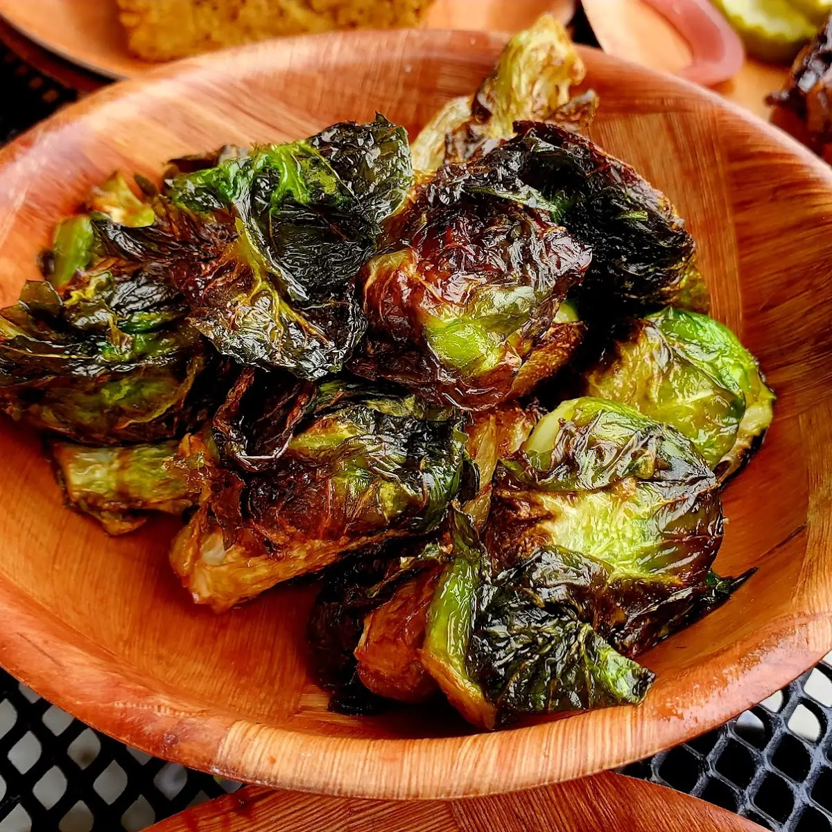 Hot Honey Brussels Sprouts