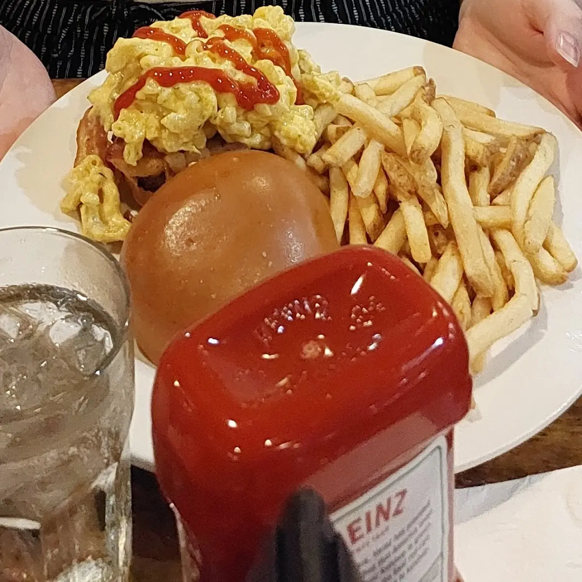The Mac Attack Burger