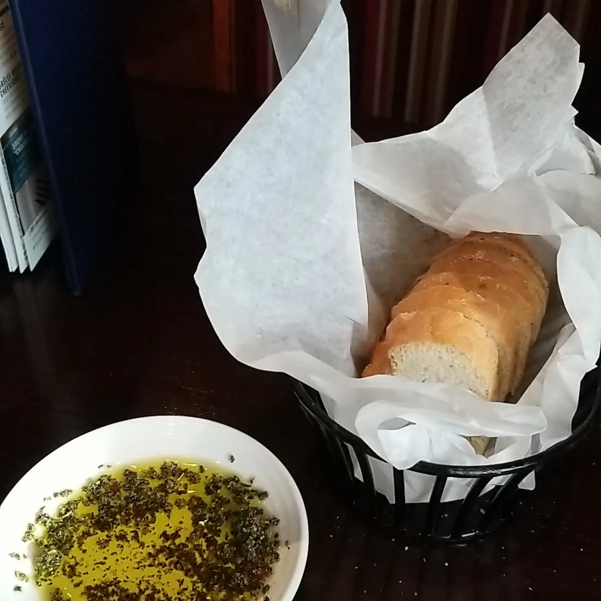New Bread and Dipping Sauce Trio