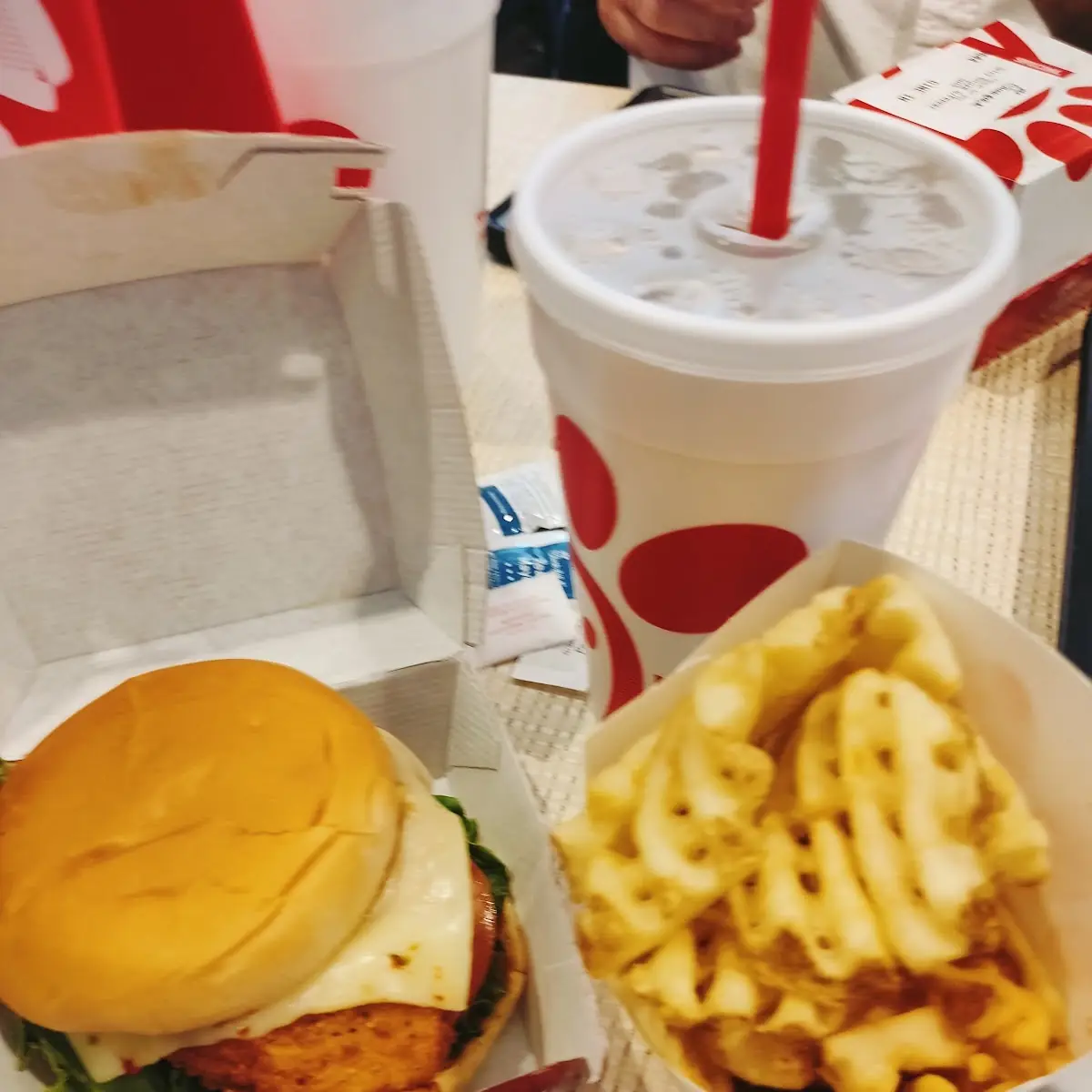 Burger and Fries