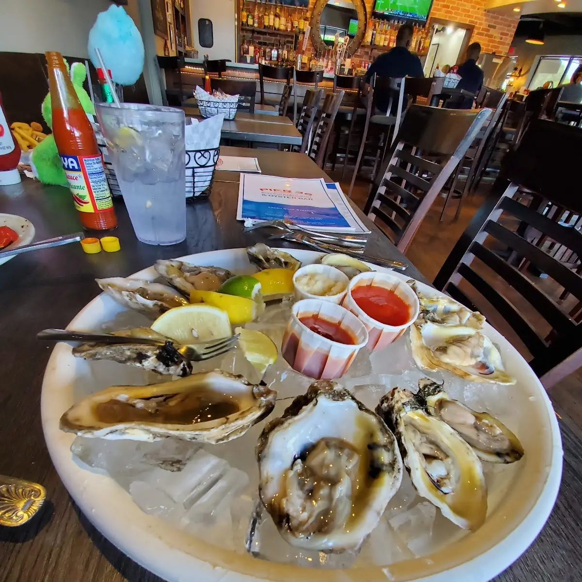 Raw Oysters on the Half Shell