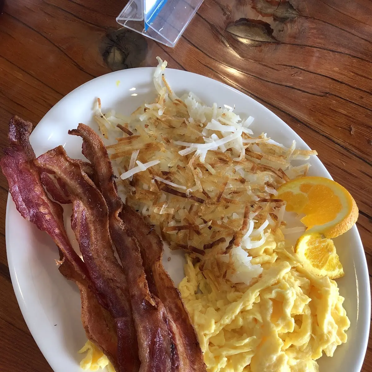 Crab Eggs Benedict and Hash Browns
