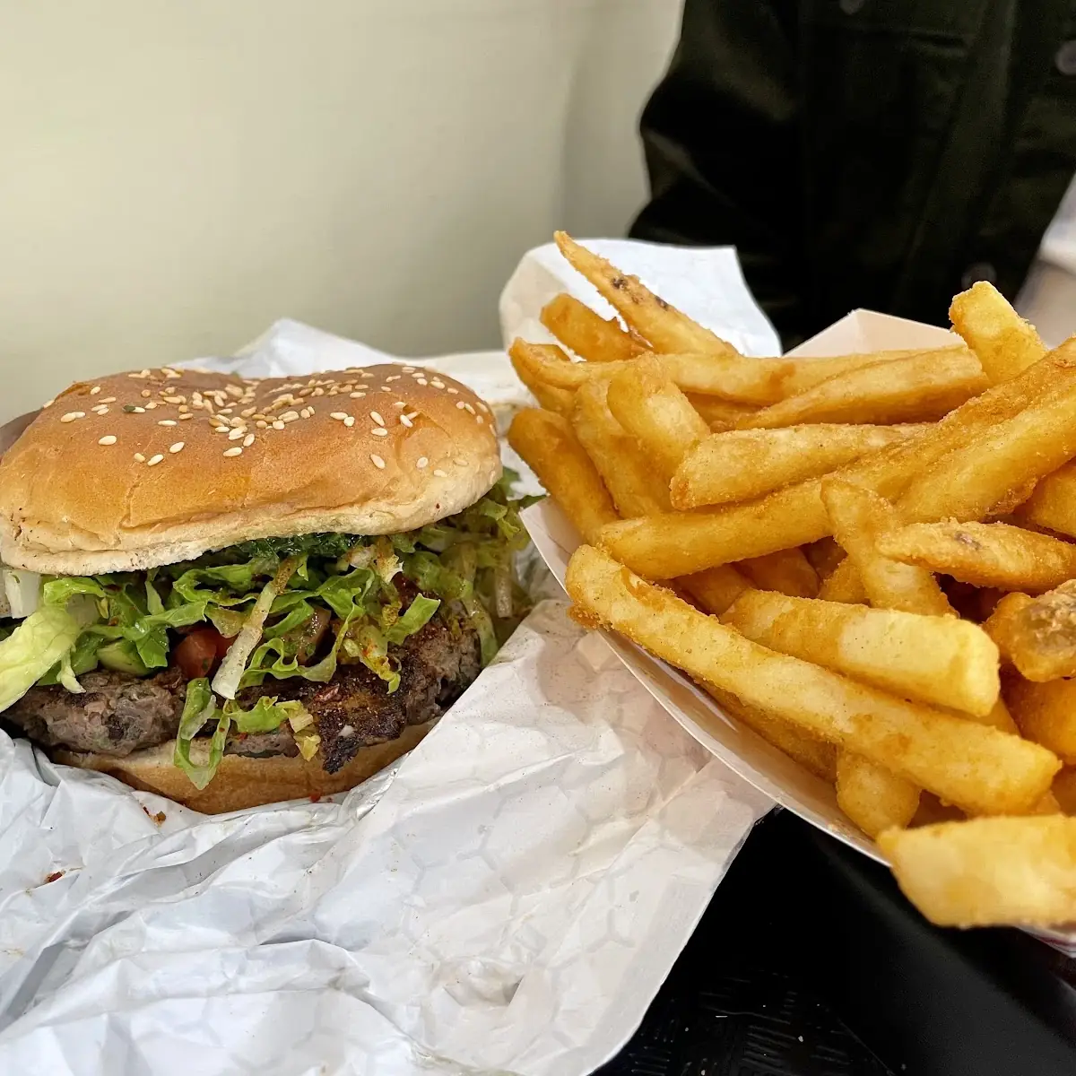 Burger French Fries