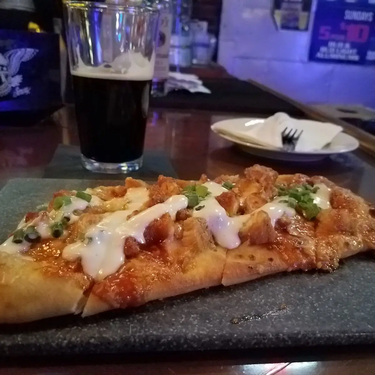 Buffalo Chicken Flatbread