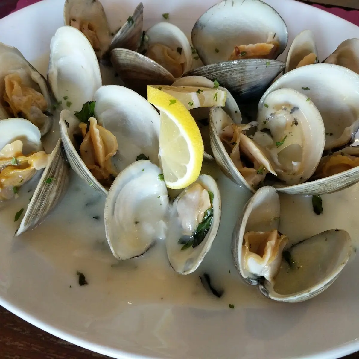Steamed Clams