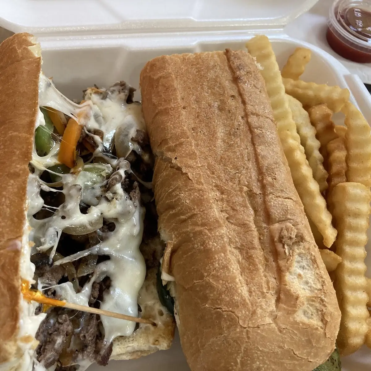 Philly Cheese Steak Sandwich