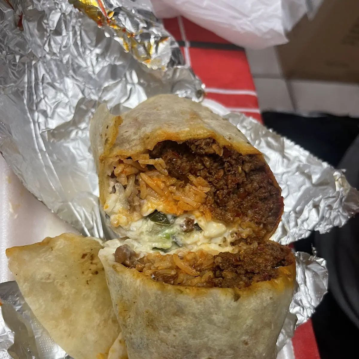 Chorizo Burrito
