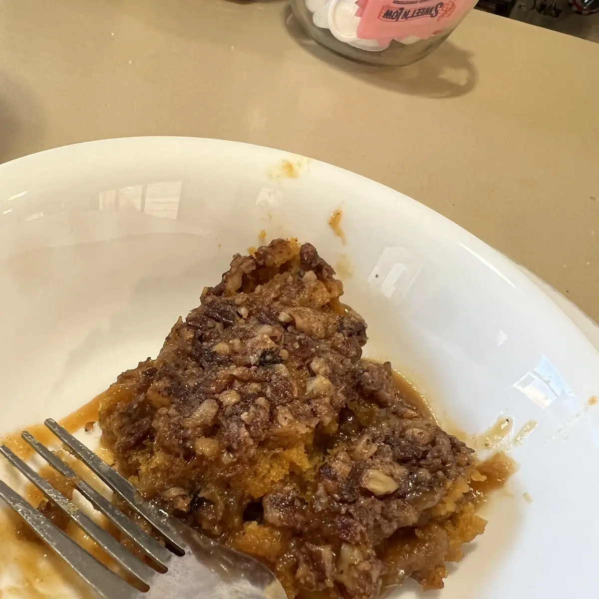 Pumpkin Pecan Cobbler