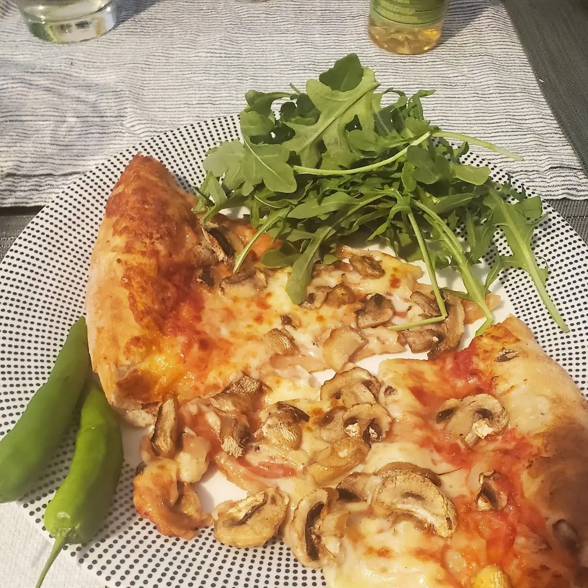 Mushroom Pizza