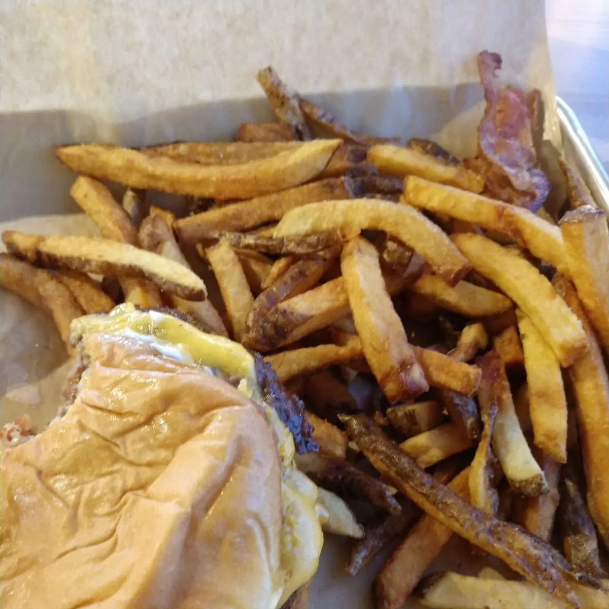 Cheddar Bacon Burger