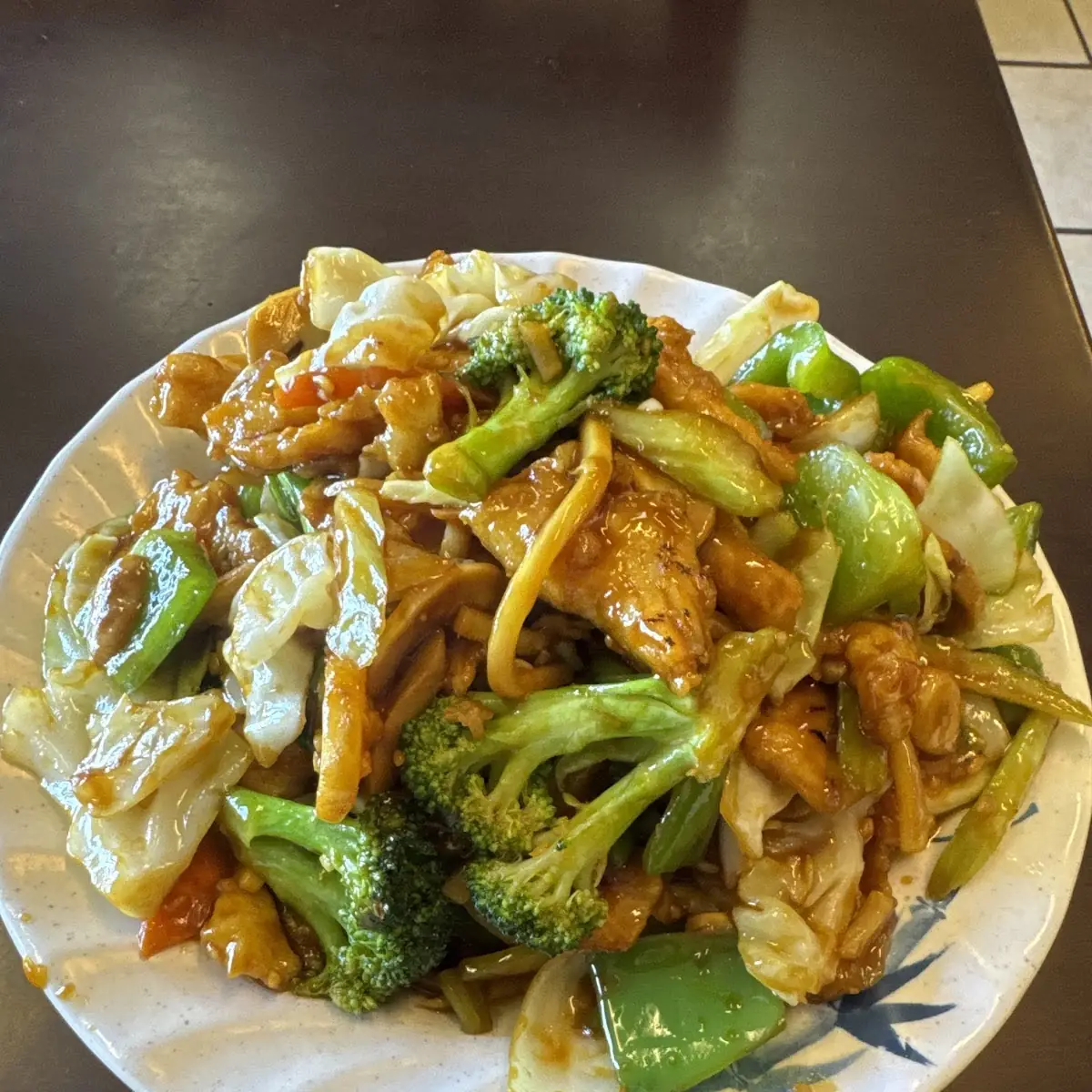 Chicken with Vegetable Soup
