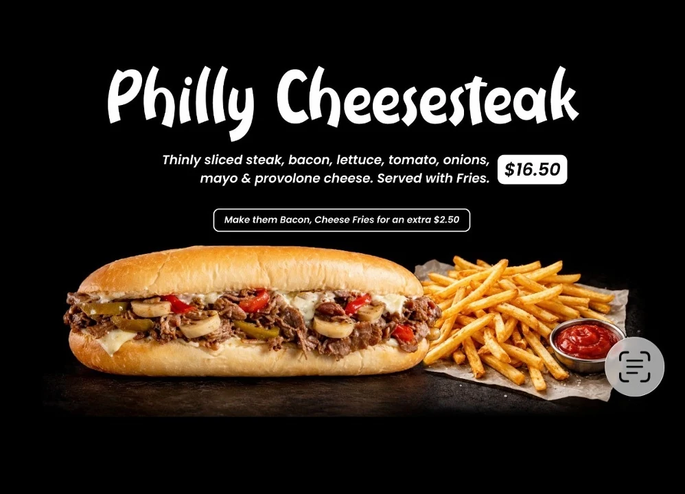 Philly Cheesesteak with Fries