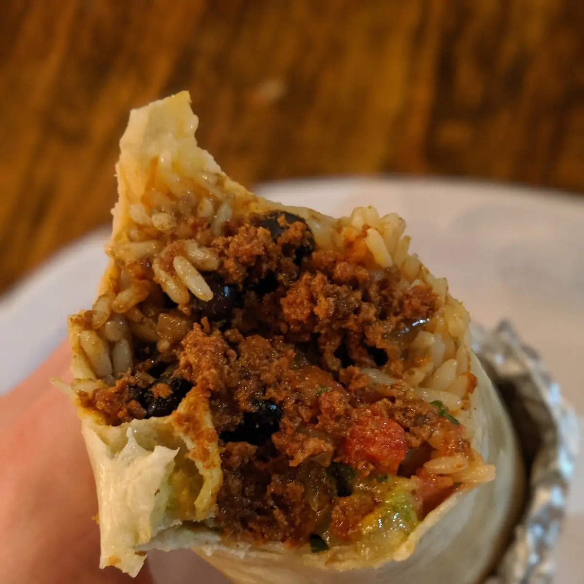Chorizo Burrito