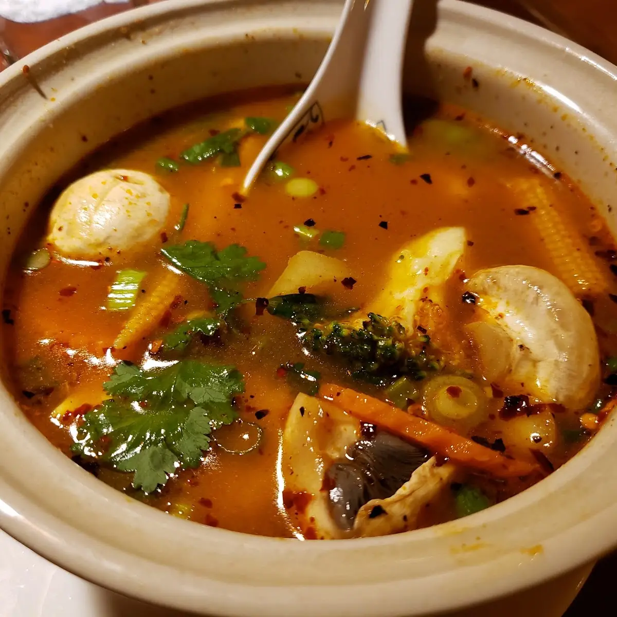 Tom Yum Soup Chicken