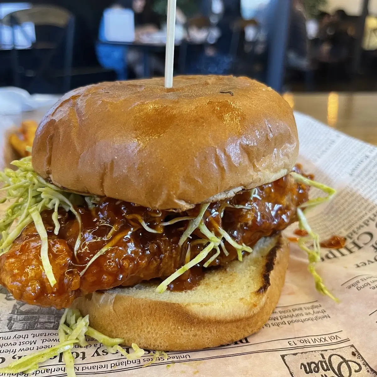 K Spicy Chicken Burger