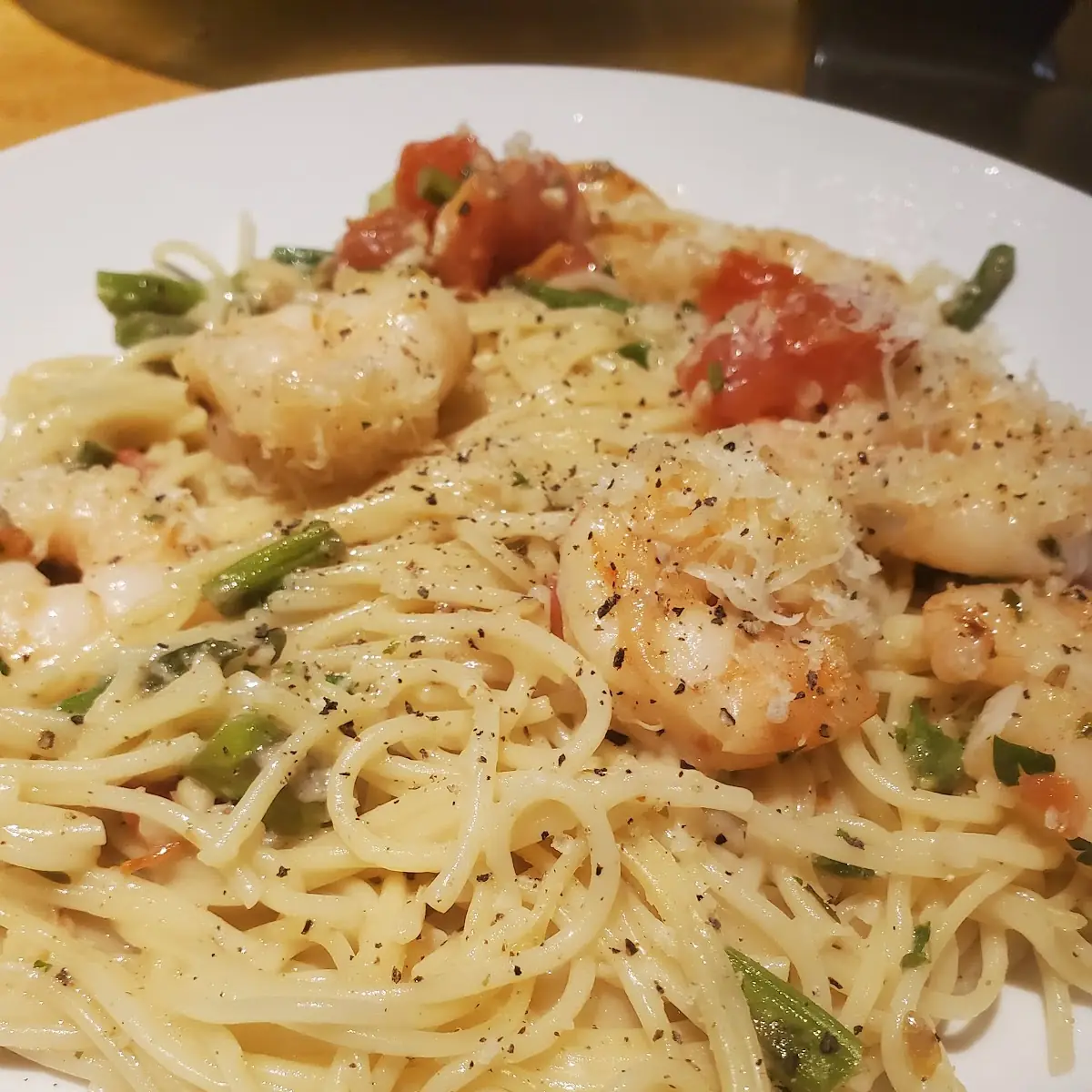 Shrimp Alfredo