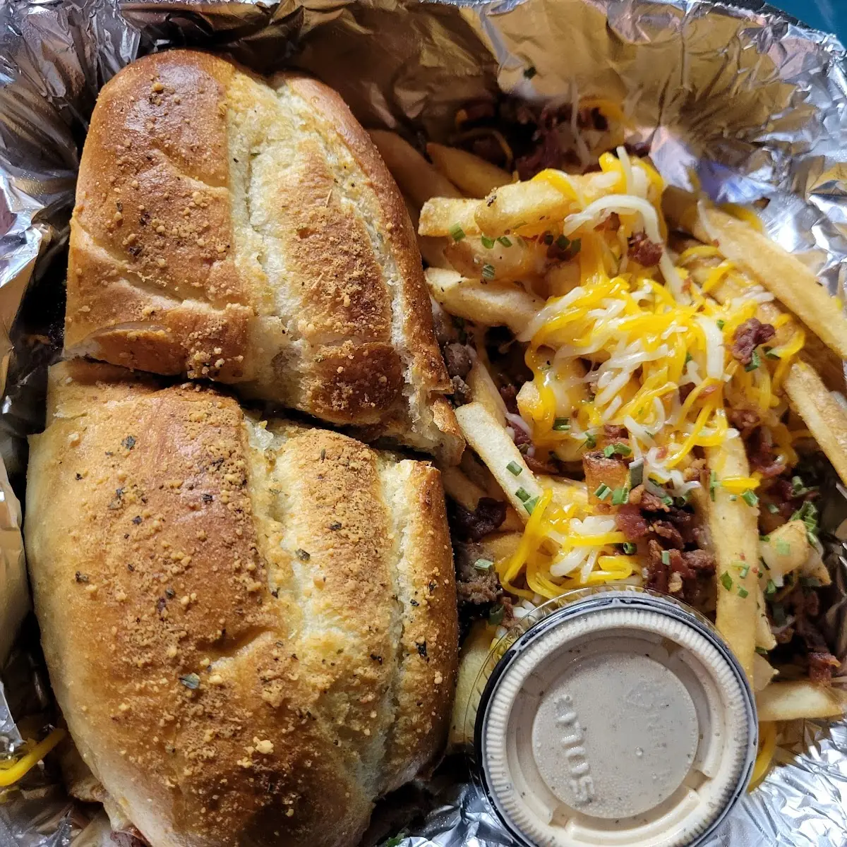 Philly Cheese Steak Sandwich