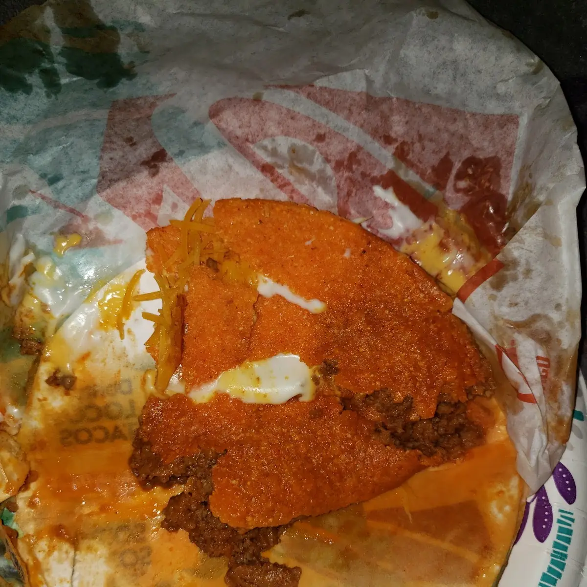 Doritos Nacho Hard Shell Taco