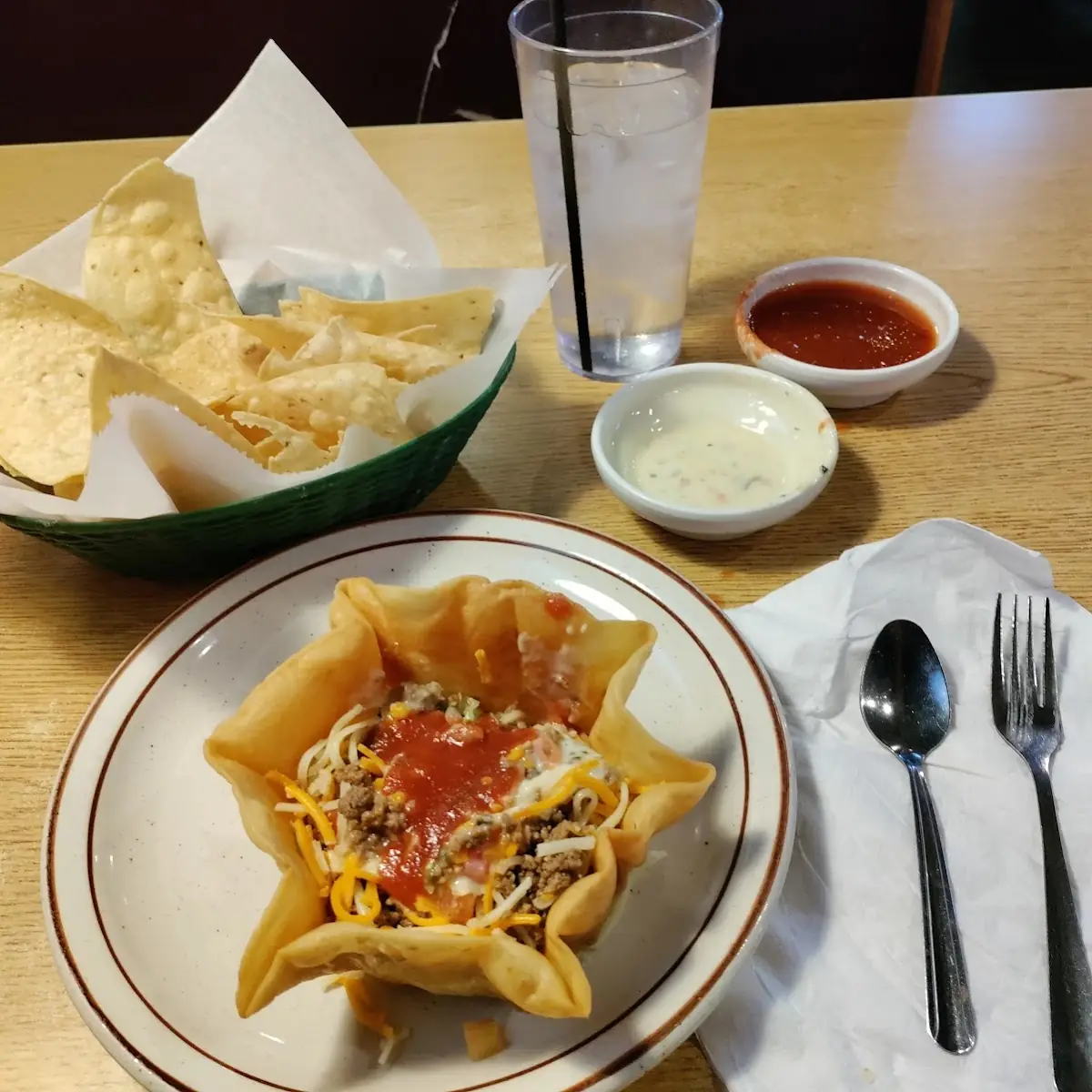 Mini Taco Salad