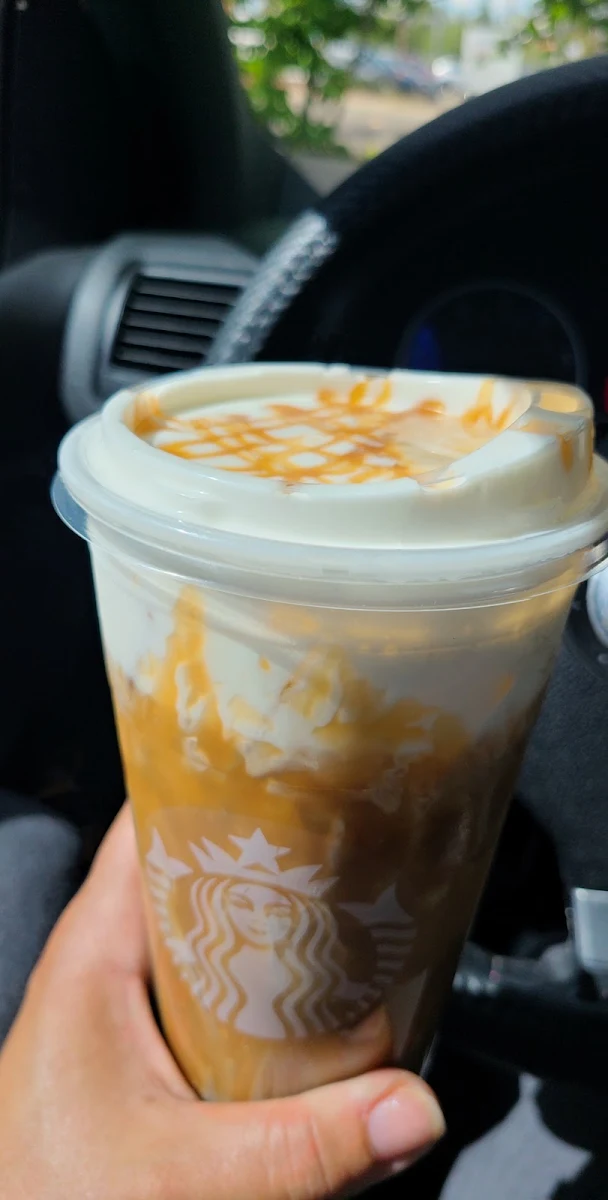 Salted Caramel Cold Brew Iced Coffee