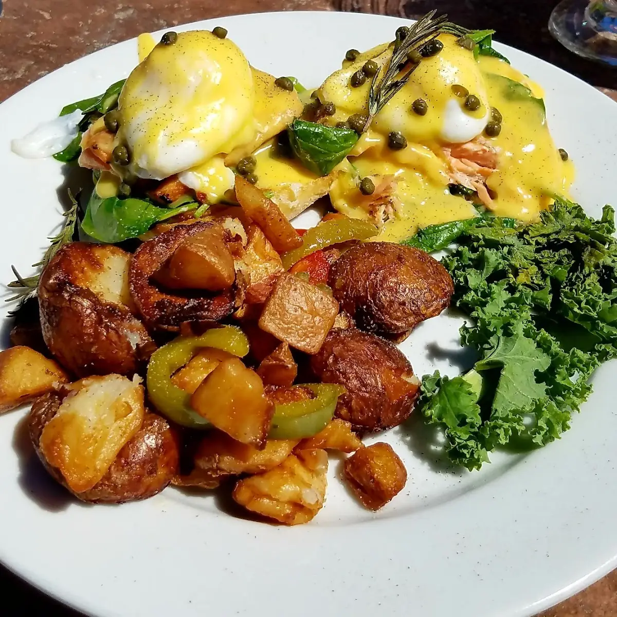 Salmon Eggs Benedict