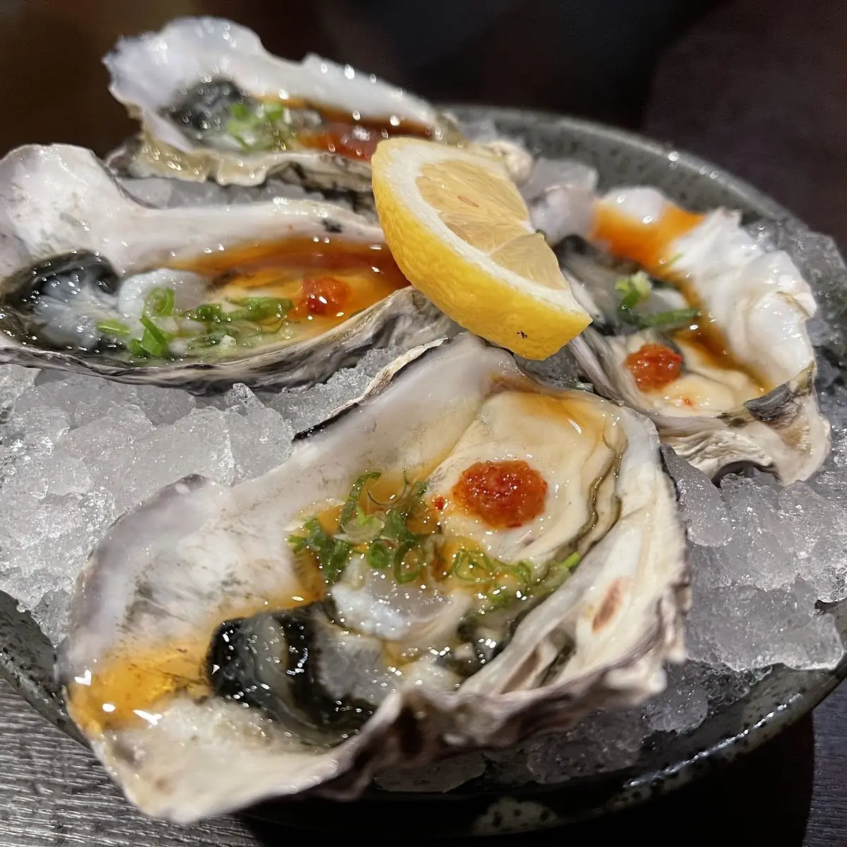 Chilled Raw Oysters