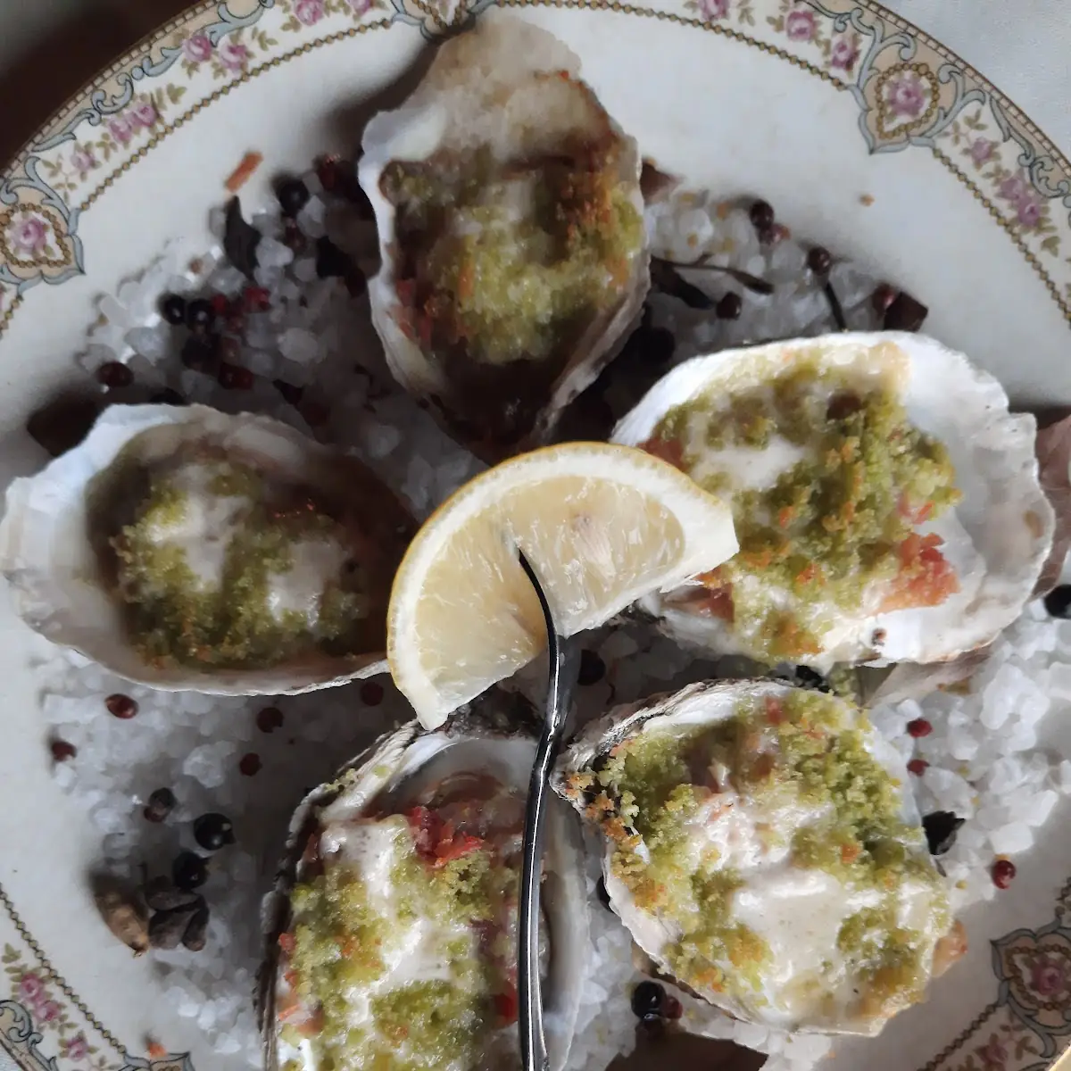 Fried Oysters Rockefeller