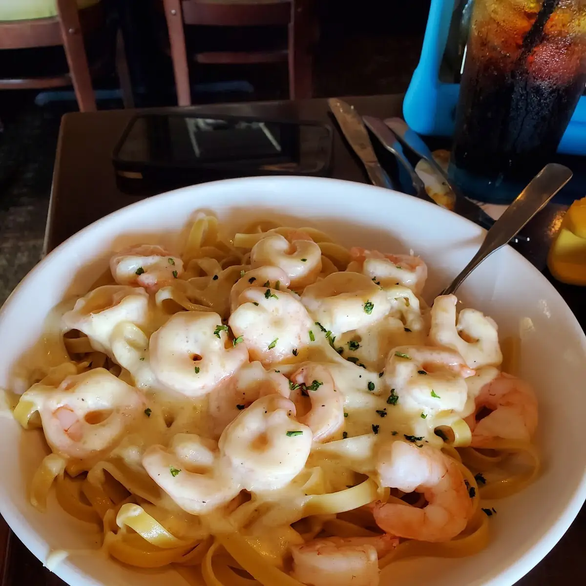 Shrimp Alfredo