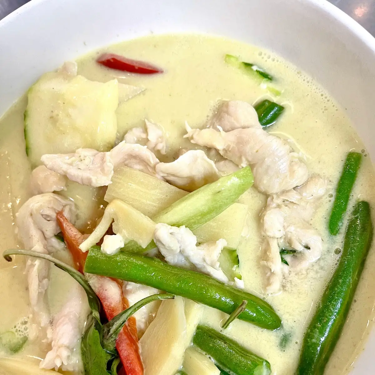 Green Curry Chicken