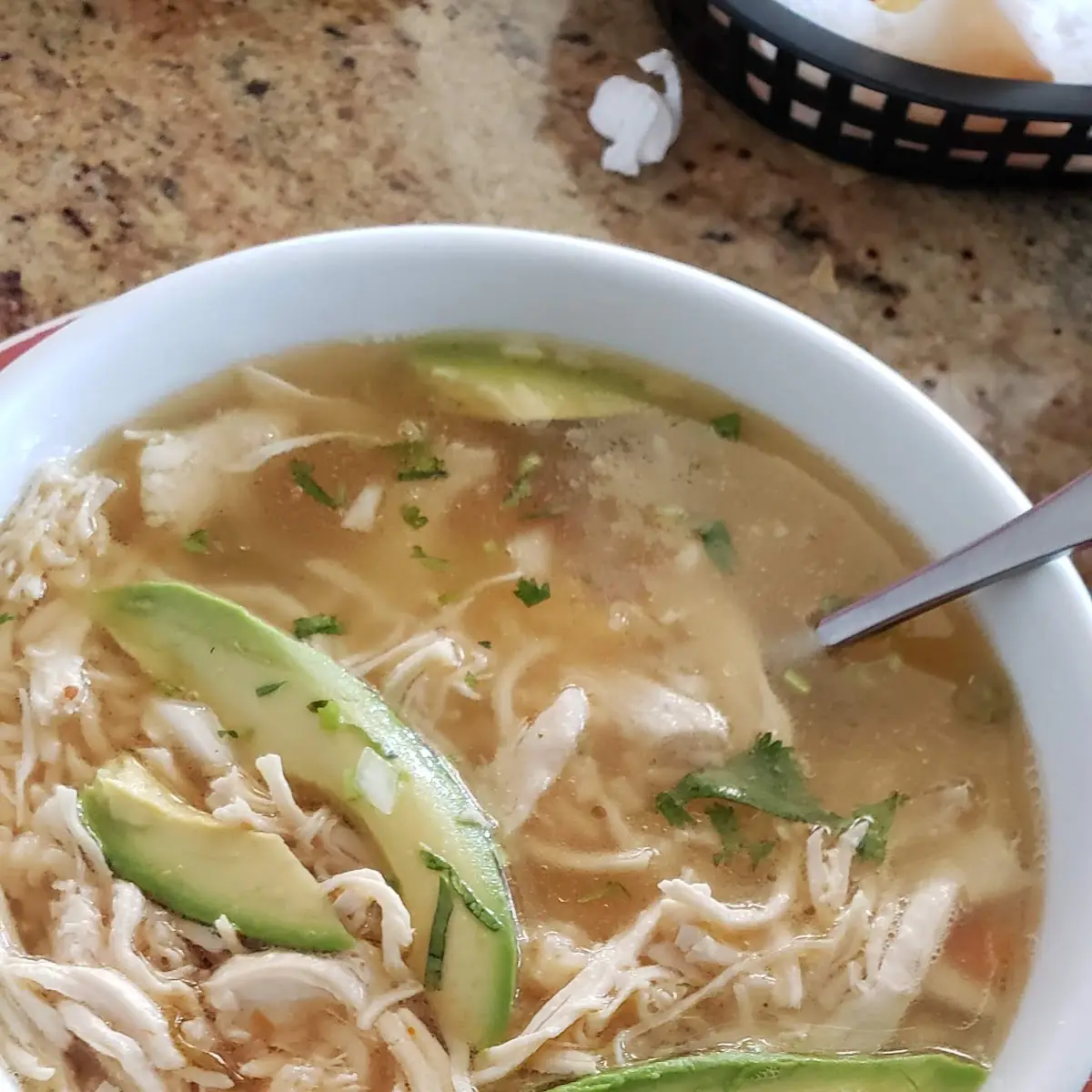 Chicken Avocado Soup